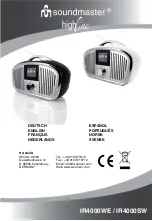 SOUNDMASTER highline IR4000SW Manual preview