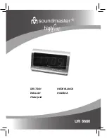 SOUNDMASTER Highline UR 8680 Manual предпросмотр