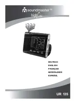 Preview for 1 page of SOUNDMASTER Highline UR135 Manual