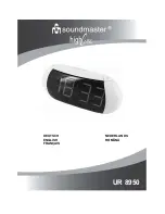 SOUNDMASTER Highline UR8900 Manual preview
