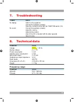 Preview for 12 page of SOUNDMASTER Highline URD840 Manual