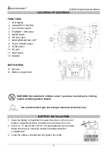 Предварительный просмотр 7 страницы SOUNDMASTER KCD1600 Manual