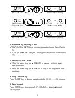 Preview for 12 page of SOUNDMASTER KTV 100 Manual