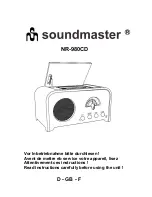 Предварительный просмотр 1 страницы SOUNDMASTER NR-980CD Instructions Manual