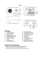 Предварительный просмотр 3 страницы SOUNDMASTER NR-980CD Instructions Manual