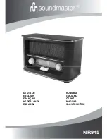 SOUNDMASTER NR945 Instruction Manual preview