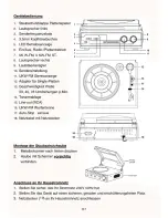 Preview for 3 page of SOUNDMASTER PL186H Manual