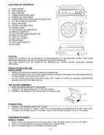 Preview for 6 page of SOUNDMASTER PL186H Manual