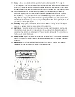 Предварительный просмотр 5 страницы SOUNDMASTER RCD1200 Instruction Manual