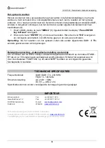 Preview for 35 page of SOUNDMASTER SCD1500 Manual