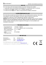 Preview for 7 page of SOUNDMASTER SCD1900 Manual