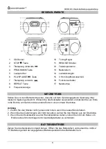 Предварительный просмотр 3 страницы SOUNDMASTER SCD2120 Instruction Manual