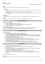 Preview for 9 page of SOUNDMASTER SCD5100BL Instruction Manual