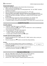 Preview for 12 page of SOUNDMASTER SCD5410 Manual