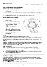 Preview for 22 page of SOUNDMASTER SCD5410 Manual