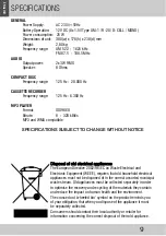 Предварительный просмотр 10 страницы SOUNDMASTER SCD6500USB Manual