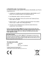 Preview for 4 page of SOUNDMASTER TR150SW User Manual