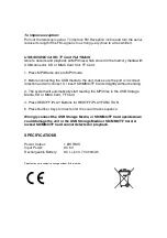 Preview for 8 page of SOUNDMASTER TR150SW User Manual