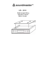 SOUNDMASTER UR-2010 Instruction Manual предпросмотр