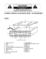 Предварительный просмотр 21 страницы SOUNDMASTER UR-2010 Instruction Manual