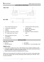 Preview for 10 page of SOUNDMASTER UR2045 Manual