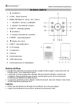 Предварительный просмотр 3 страницы SOUNDMASTER UR210 Manual