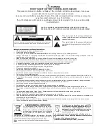 Предварительный просмотр 2 страницы SOUNDMASTER UR2195 Manual