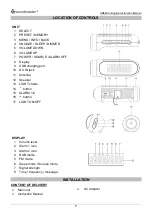 Предварительный просмотр 11 страницы SOUNDMASTER UR6600 Instruction Manual