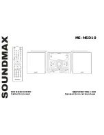 SoundMax MS-MSD10 Instruction Manual предпросмотр