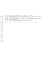 Предварительный просмотр 4 страницы SoundMax MS-MSD10 Instruction Manual