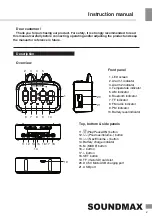 Предварительный просмотр 3 страницы SoundMax SM-1502UB Instruction Manual