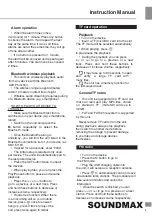 Preview for 5 page of SoundMax SM-1511B Instruction Manual