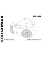 SoundMax SM-2401 Instruction Manual preview