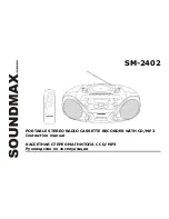 SoundMax SM-2402 Instruction Manual предпросмотр