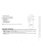 Предварительный просмотр 3 страницы SoundMax SM-2402 Instruction Manual