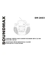 Предварительный просмотр 1 страницы SoundMax SM-2403 Instruction Manual