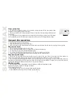 Предварительный просмотр 6 страницы SoundMax SM-2403 Instruction Manual