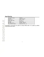 Предварительный просмотр 8 страницы SoundMax SM-2404 Instruction Manual