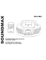 SoundMax SM-2406 Instruction Manual предпросмотр