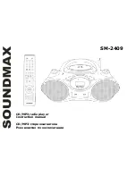 Предварительный просмотр 1 страницы SoundMax SM-2409 Instruction Manual