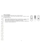 Предварительный просмотр 8 страницы SoundMax SM-2409 Instruction Manual