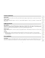 Preview for 9 page of SoundMax SM-2409 Instruction Manual