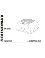 SoundMax SM-2502 Instruction Manual preview