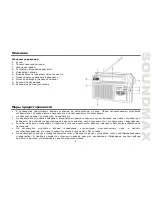 Предварительный просмотр 5 страницы SoundMax SM-2601 Instruction Manual