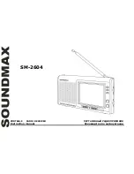 SoundMax SM-2604 Instruction Manual preview