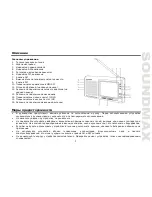 Preview for 5 page of SoundMax SM-2604 Instruction Manual