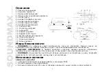 Предварительный просмотр 8 страницы SoundMax SM-3121 Instruction Manual