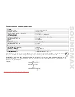 Предварительный просмотр 39 страницы SoundMax SM-CCR3034 Instruction Manual