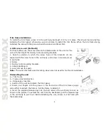 Предварительный просмотр 6 страницы SoundMax SM-CCR3036 Instruction Manual