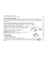 Предварительный просмотр 23 страницы SoundMax SM-CCR3045 Instruction Manual